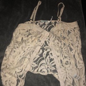 Urban outfitters see through blouse